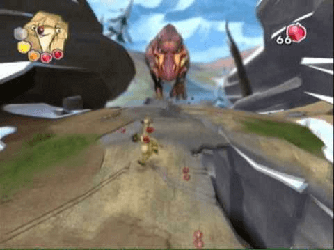 Ice Age 3: Dawn of the Dinosaurs screenshot 2 for Playstation 2
